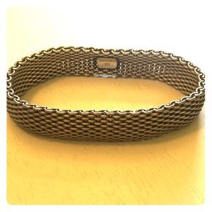Tiffany & Co silver mesh bracelet - on hold